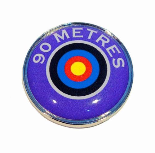 Metres standard badge